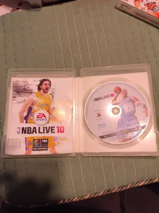 Juegos PS3 NBA Live 10 y Virtual Tennis 2009