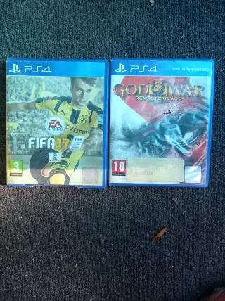 FIFA 17 y God of War PS4