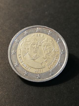🇧🇪 2 Euro Commemor. Belgio 2011 Giornata Donna