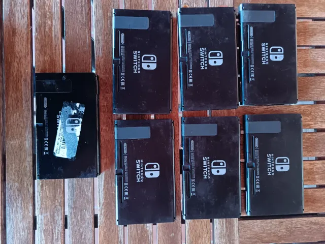 Lote 7 Nintendo Switch (Negro)
