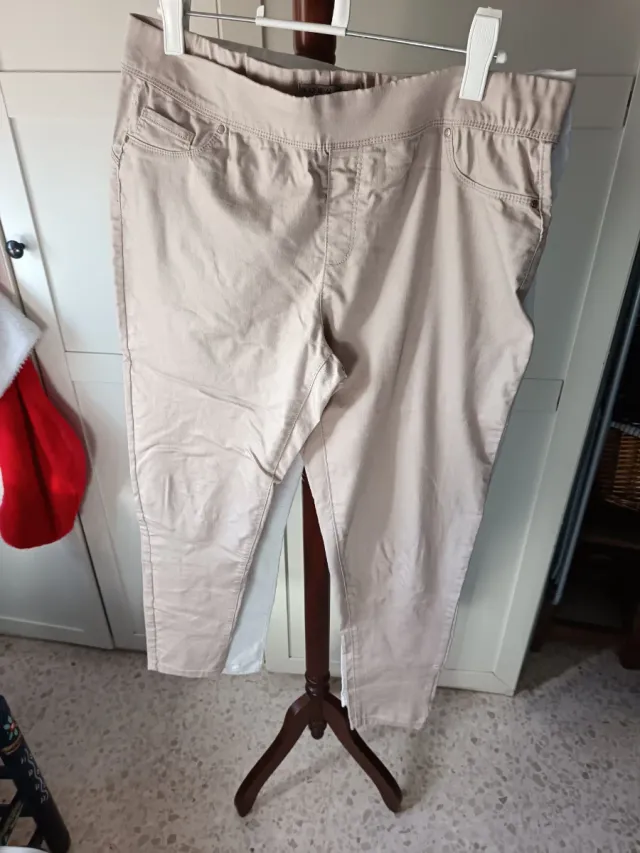 Pantalón Mallas Blanco