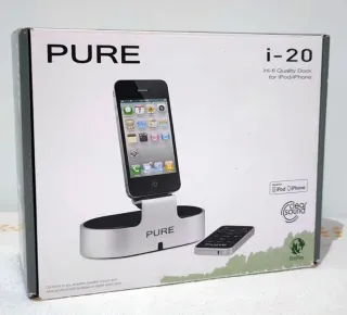 DAC Pure i-20 Hi-Fi Quality Dock iPod (SIN USO!)