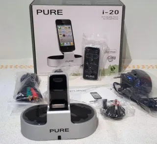 DAC Pure i-20 Hi-Fi Quality Dock iPod (SIN USO!)