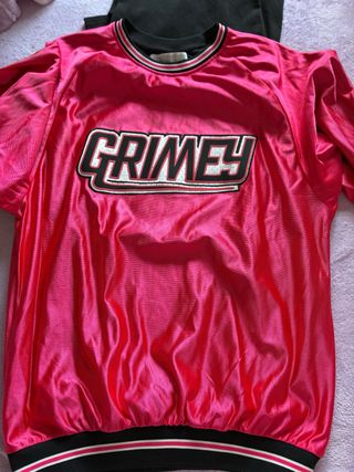 Sudadera GRIMEY rosa y negra