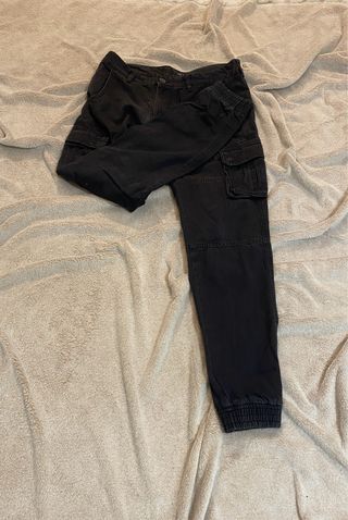 Pantaloni cargo neri