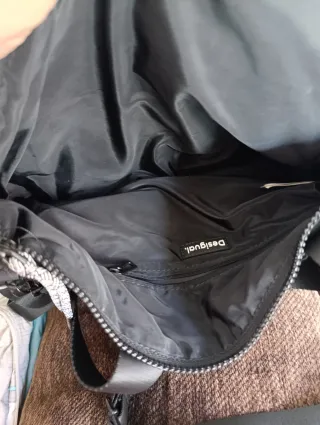 Bolso Mochila Desigual Voyager Negro Multicolor