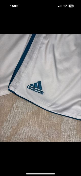 Equipación Real Madrid