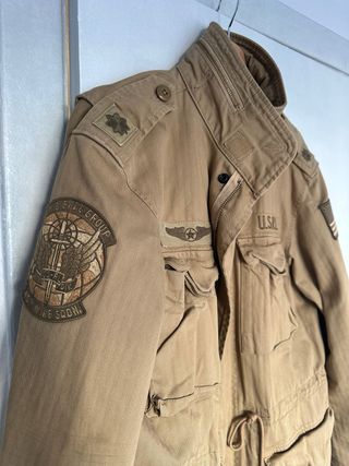 Chaqueta militar Ralph Lauren beige Talla S