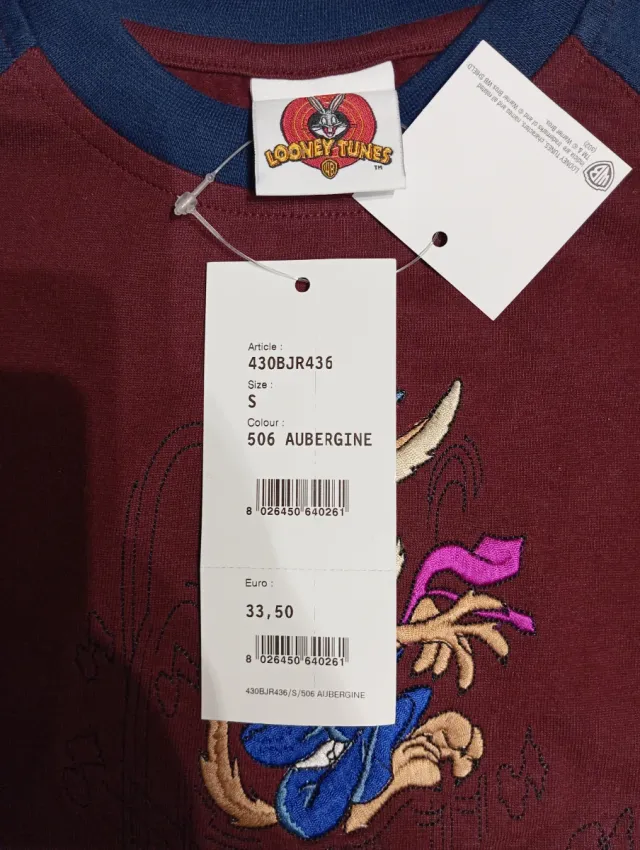 Maglietta manica lunga Looney Tuns