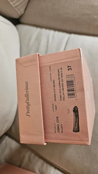 Manoletinas Pretty Ballerinas Negras Talla 38