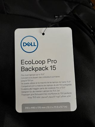 Mochila Dell EcoLoop Pro 15 Negra
