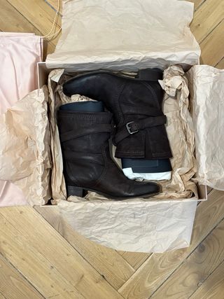 Stivali Marroni Prada Taglia 37