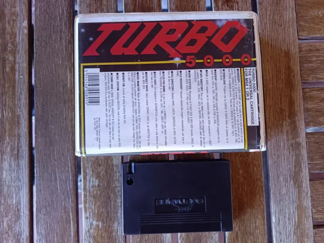 Cartucho Turbo 5000 MSX 1 y 2 Robtek