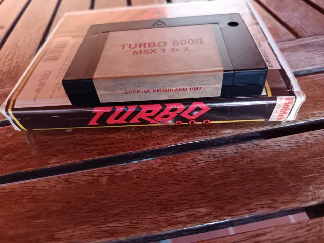 Cartucho Turbo 5000 MSX 1 y 2 Robtek