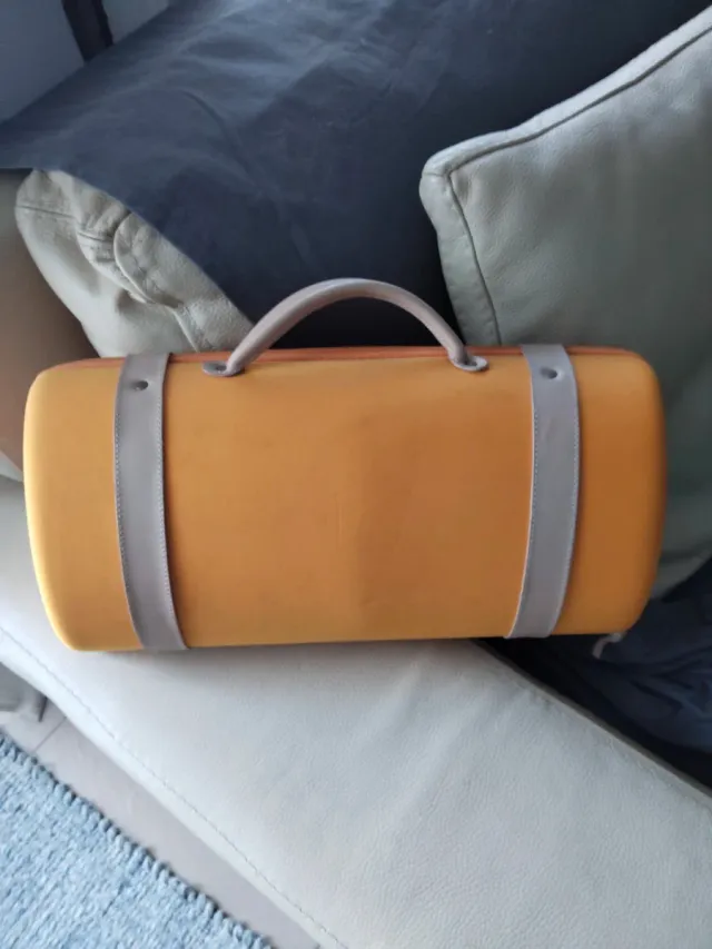 Maleta picnic Veuve Clicquot naranja