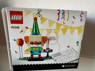 LEGO BrickHeadz 40348 Clown di Compleanno