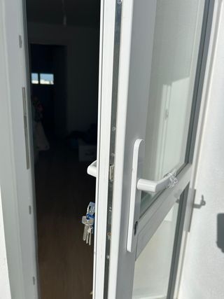 2 Puertas Terraza PVC Nuevas