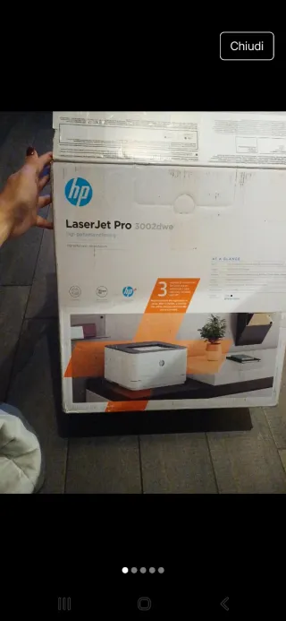 Stampante HP LaserJet Pro 3002dwe