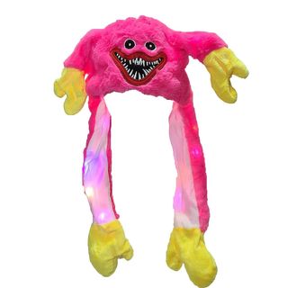 Gorro Huggy Wuggy Rosa con Luces