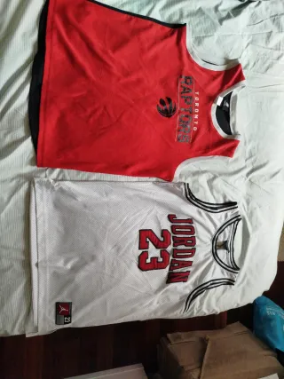 Camisetas Jordan 23 y Toronto Raptors