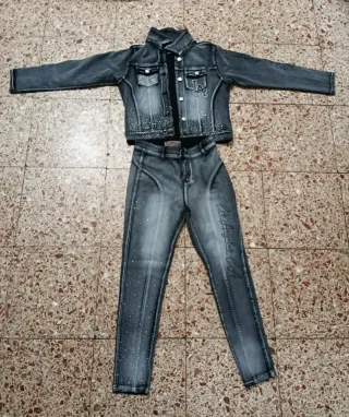 Conjunto Jean Chaqueta y Pantalón