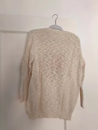 Jersey ZARA flores rojas talla M