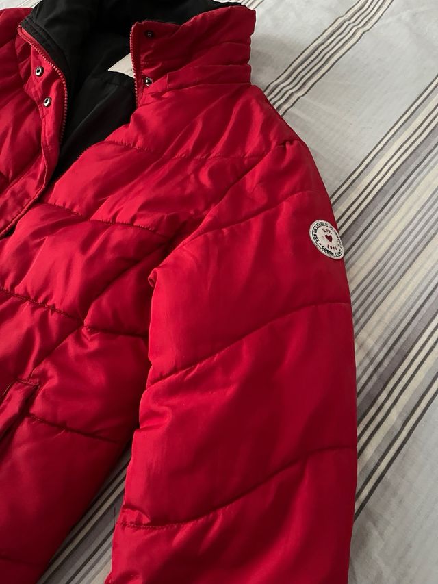 Anorak Green Coast Rojo