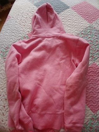 Sudadera Roxy niña rosa con capucha