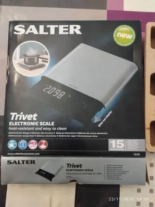 Báscula de cocina Salter