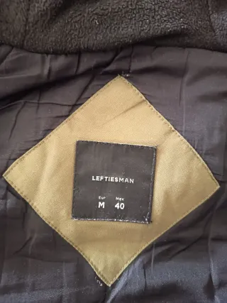 Parka Lefties Hombre Talla M Verde Militar