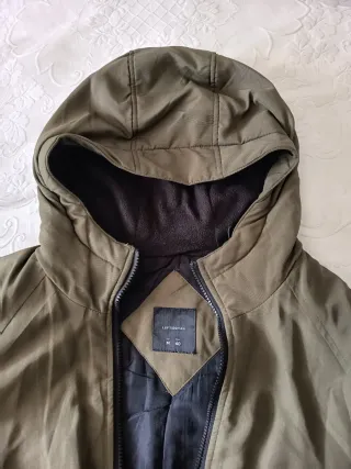 Parka Lefties Hombre Talla M Verde Militar