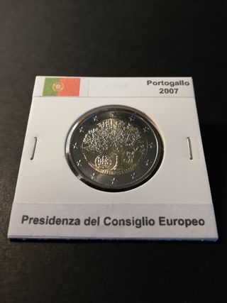 🇵🇹 2 Euro Commem. Portogallo 2007 Presidenza UE