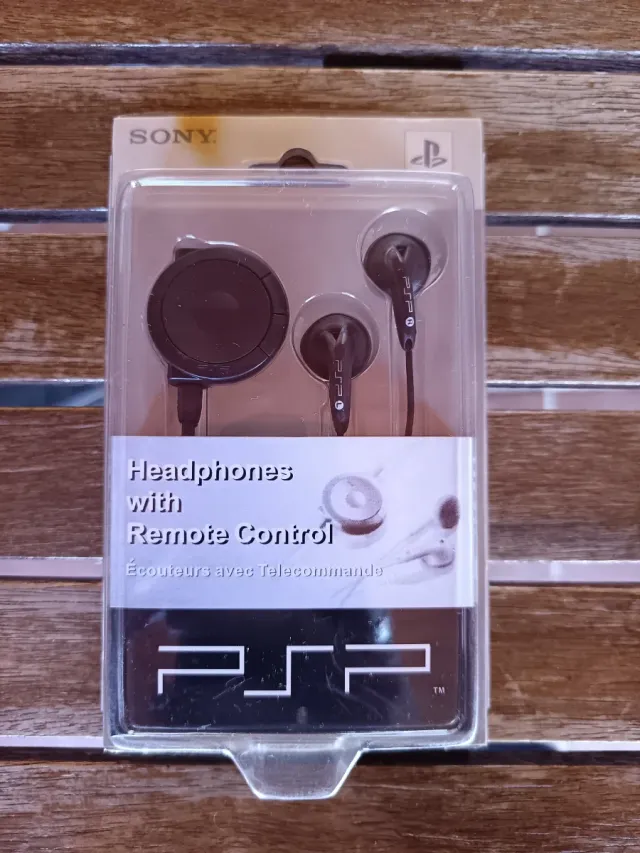 Auriculares Sony PSP con Mando