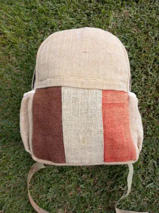 Mochila Beige y Marrón
