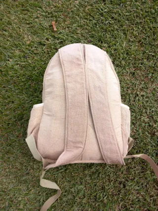 Mochila Beige y Marrón