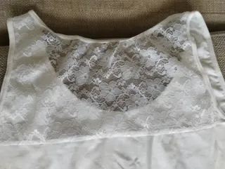 3 Camisetas sin mangas con encaje