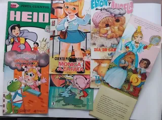 Lote Cuentos Troquelados Años 80