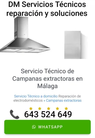 Reparación de Campanas Extractoras