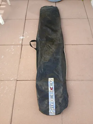 Tabla Nidecker 155 Swiss Edition con FIJACIONES.