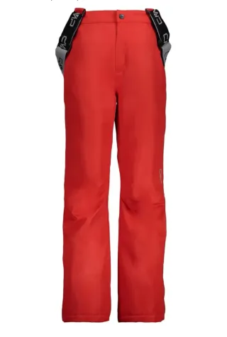 Pantalón de esquí infantil CMP rojo