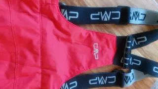Pantalón de esquí infantil CMP rojo