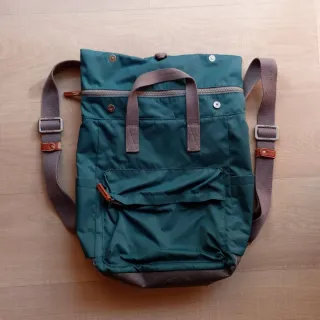Mochila verde
