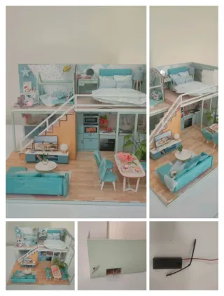 Casita miniatura casa de muñecas