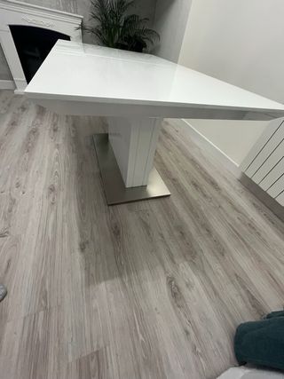 Mesa comedor extensible madera maciza