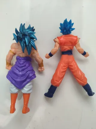 Figuras Dragon Ball Broly y Goku
