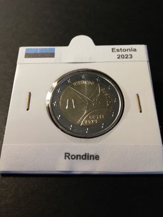 🇪🇪 2 Euro Commemorativi Estonia 2023 Rondine