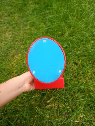 Reloj vintage forma de inodoro - made in taiwan