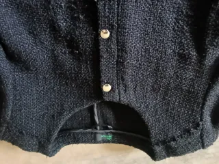 Chaqueta United Colors of Benetton Negra Mujer