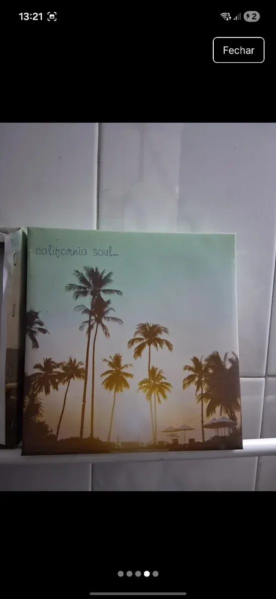 Conjunto de 3 Quadros Decorativos