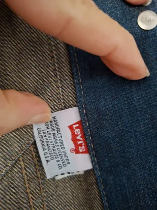 Chaqueta vaquera Levi's mujer